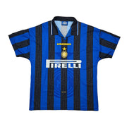 1996/97 Inter Milan Zamorano #9 Home Shirt (L) Umbro