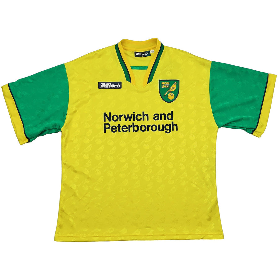 1996/97 Norwich City Home Shirt (M) Mitre