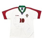 1996/97 Portugal Rui Costa #10 Away Shirt (M) Olympic