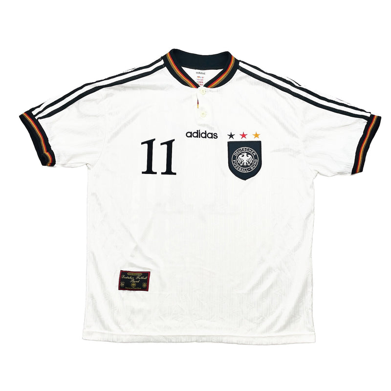 1996/98 Germany Kuntz #11 Home Shirt (XL) Adidas