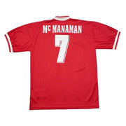 1996/98 Liverpool Mcmanaman #7 Home Shirt (XXL) Reebok