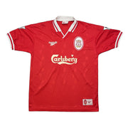 1996/98 Liverpool Owen #18 Home Shirt (L) Reebok