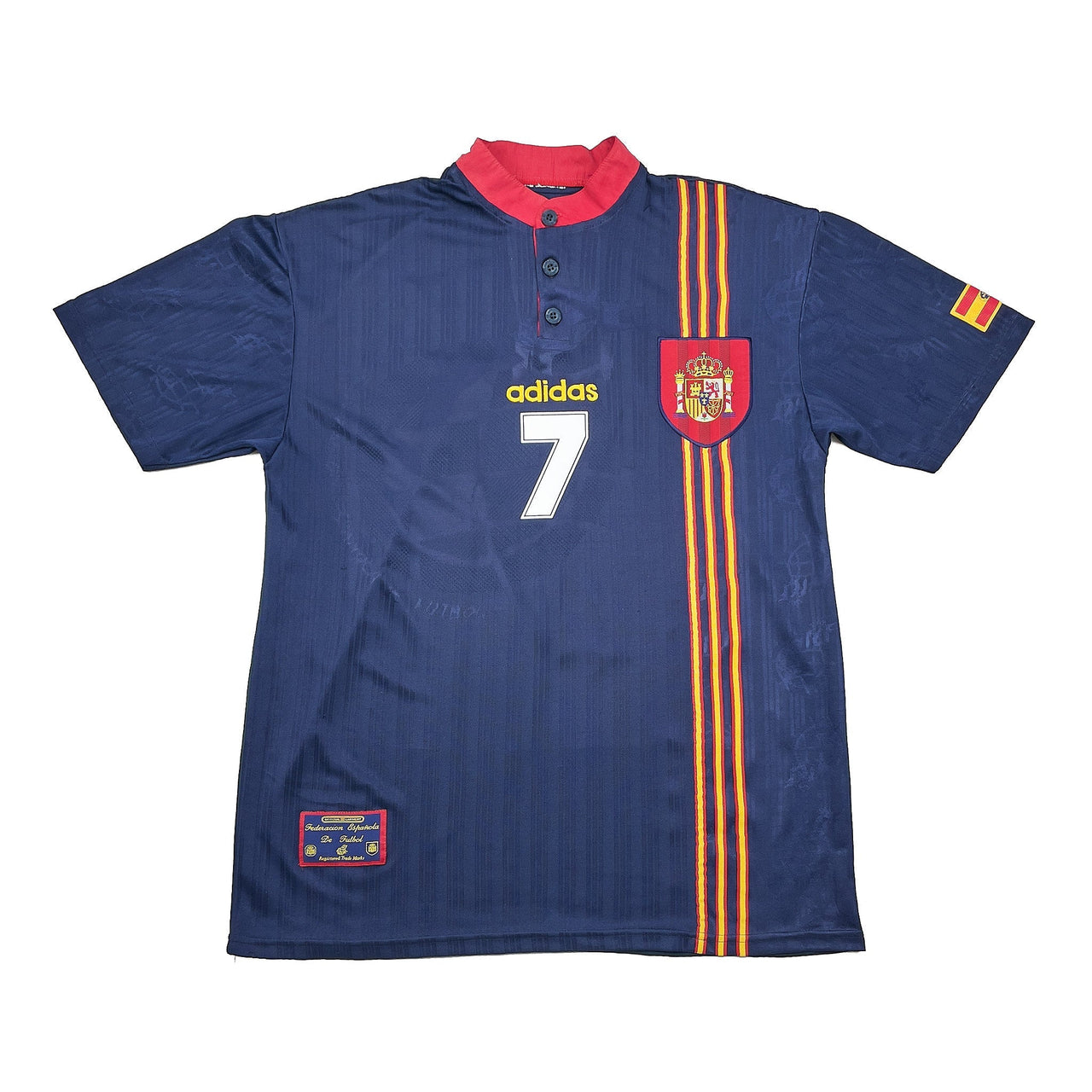 1996/98 Spain Guardiola #7 Away Shirt (M) Adidas