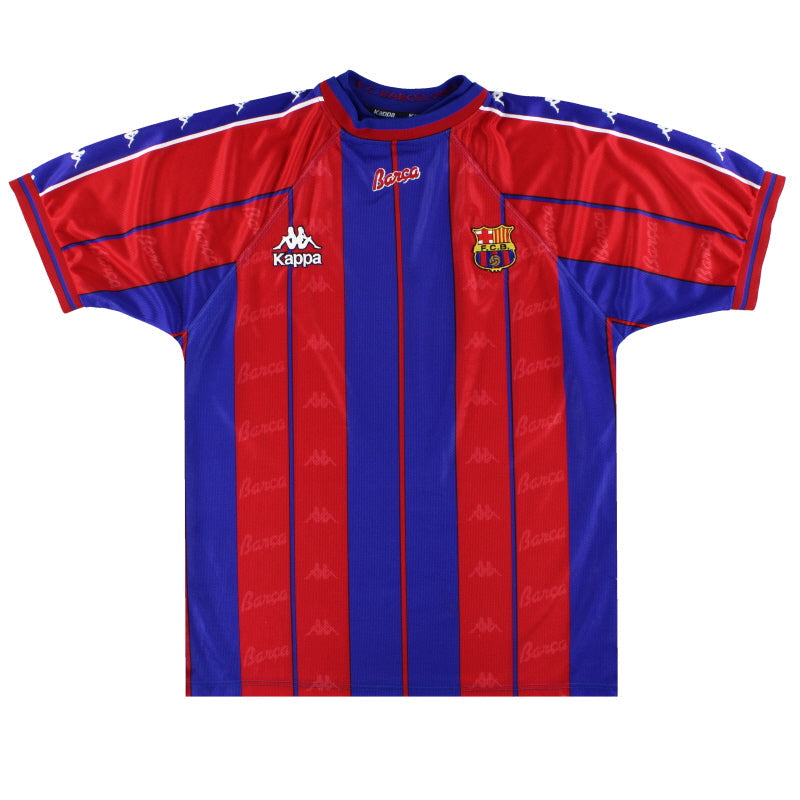 1997-98 Barcelona Kappa Home Shirt XL