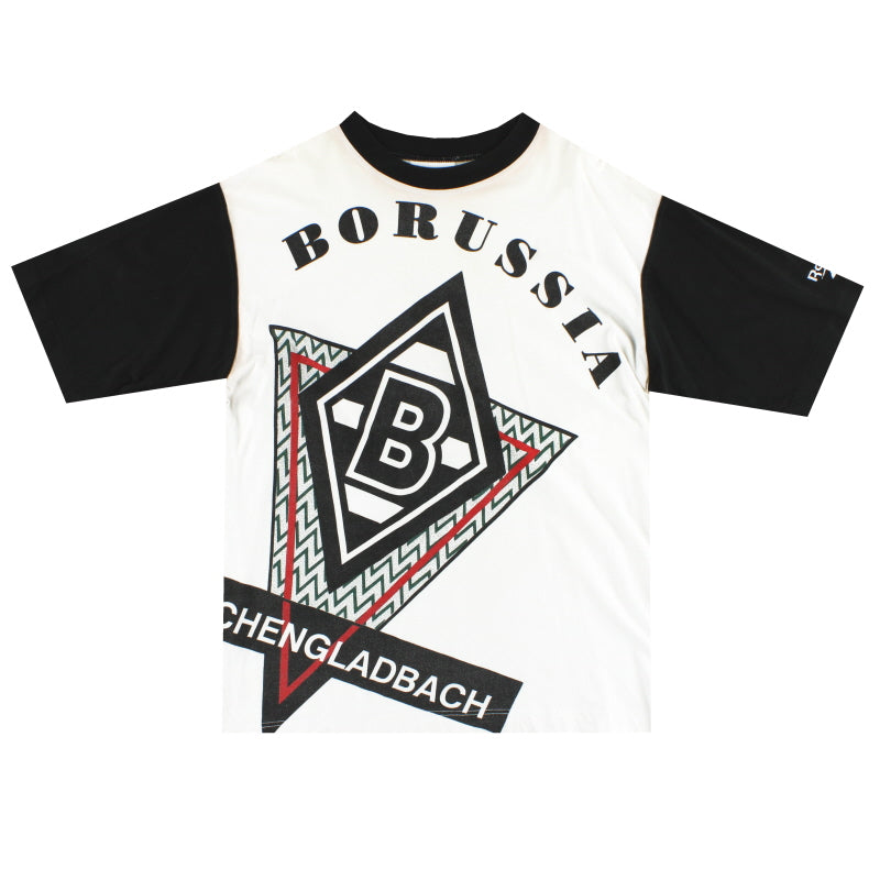 1997-98 Borussia Monchengladbach Reebok Graphic Tee M