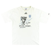 1997-98 Lausanne Sport adidas 'Finale Coupe Suisse' Graphic Tee L