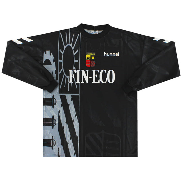 1997-98 Lumezzane Hummel Player Issue Third Shirt L/S #18 XL