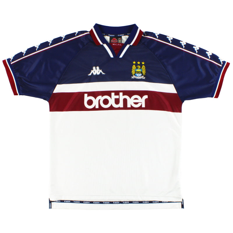 1997-98 Manchester City Kappa Away Shirt S
