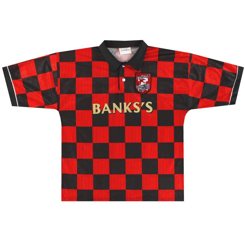1997-98 Walsall Home Shirt *Mint* XL