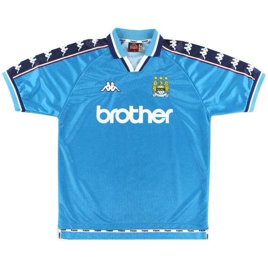 1997-99 Manchester City Kappa Home Shirt M