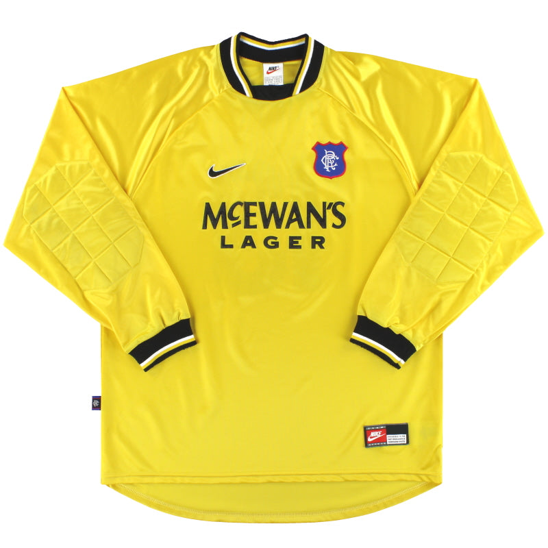 1997-99 Rangers Nike Goalkeeper Shirt L