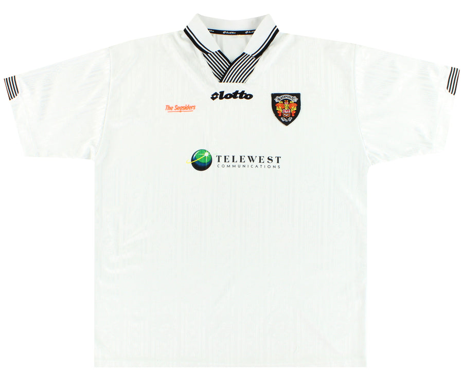 1997-99 Blackpool Lotto Away Shirt XXL