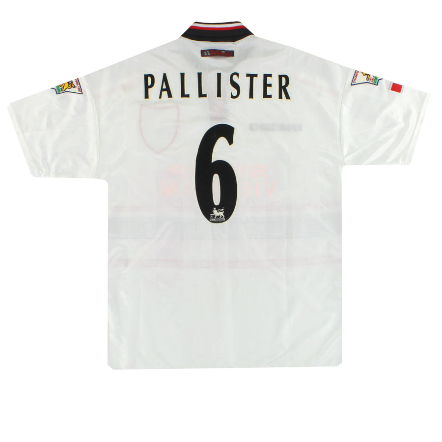 1997-99 Manchester United Umbro Away Shirt Pallister #6 *Mint* L