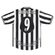 1997-99 Newcastle adidas Home Shirt Shearer #9 *Mint* L
