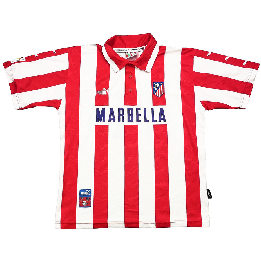 1997/98 Atletico Madrid #13 Home Shirt (M) Puma