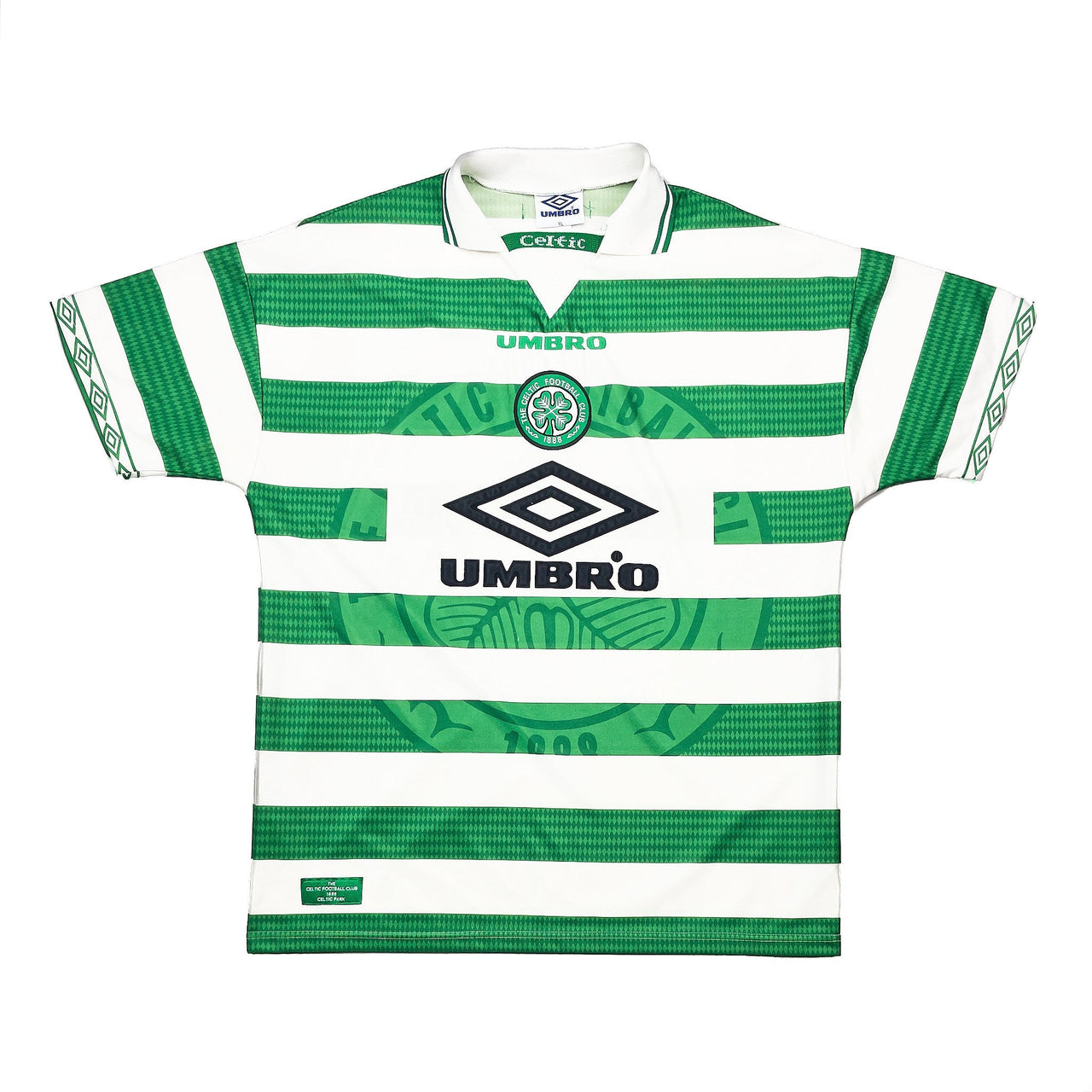 1997/99 Celtic Larsson #7 Home Shirt (XL) Umbro