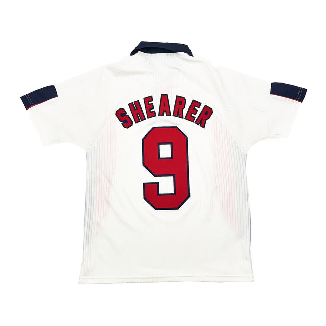 1997/99 England Shearer #9 Home Shirt (M) Umbro
