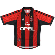 1998-00 AC Milan adidas Home Shirt S