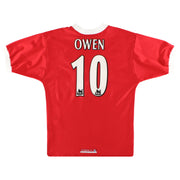 1998-00 Liverpool Reebok Home Shirt Owen #10 L