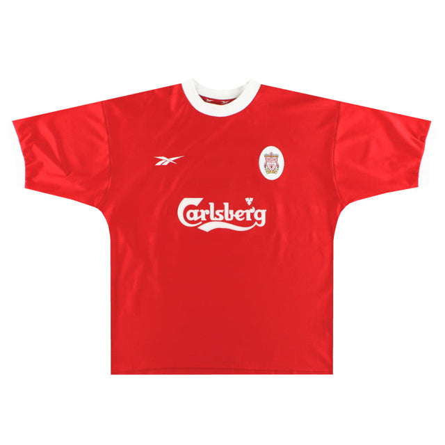 1998-00 Liverpool Reebok Home Shirt S – Classic Football Kit
