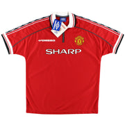 1998-00 Manchester United Umbro Home Shirt *w/tags* L