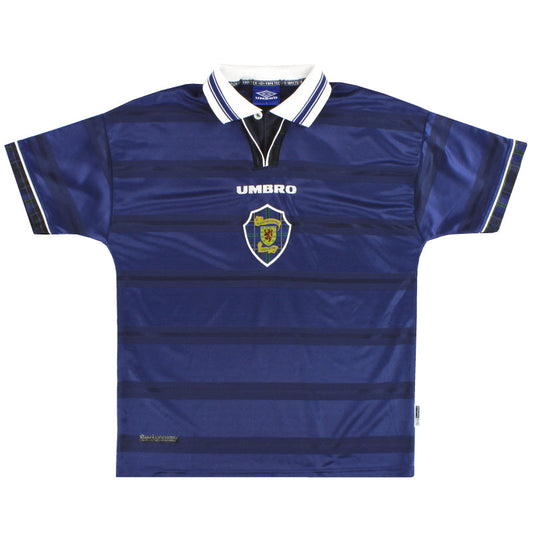 1998-00 Scotland Umbro Home Shirt XL