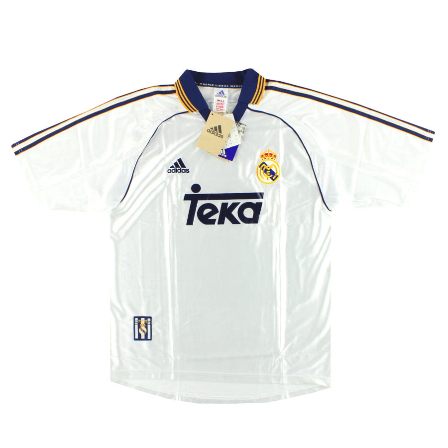 1998-00 Real Madrid adidas Home Shirt *w/tags* M