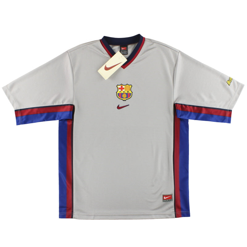 1998-01 Barcelona Nike Basic Away Shirt *BNIB* XL