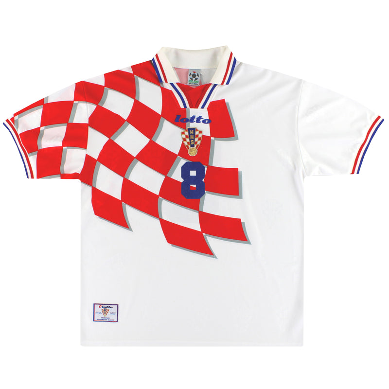 1998-01 Croatia Lotto Home Shirt #8 XXL