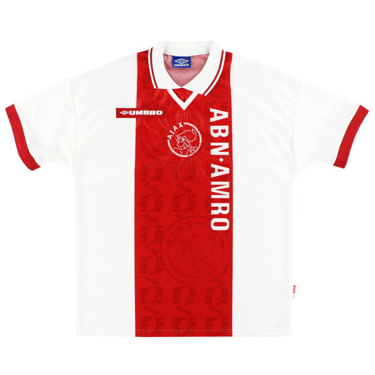 1998-99 Ajax Umbro Home Shirt *Mint* L