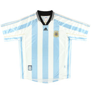 1998-99 Argentina adidas Home Shirt M - Classic Football Kit