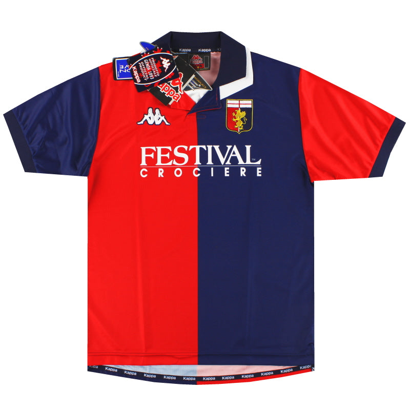 1998-99 Genoa Kappa Home Shirt *w/tags* M
