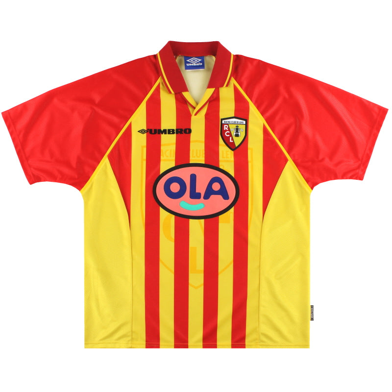 1998-99 Lens Umbro Home Shirt XL