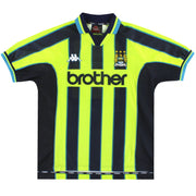 1998-99 Manchester City Kappa Away Shirt *Mint* XL