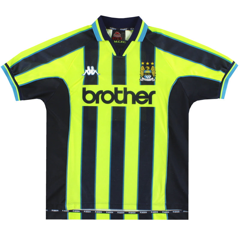 1998-99 Manchester City Kappa Away Shirt *Mint* XL