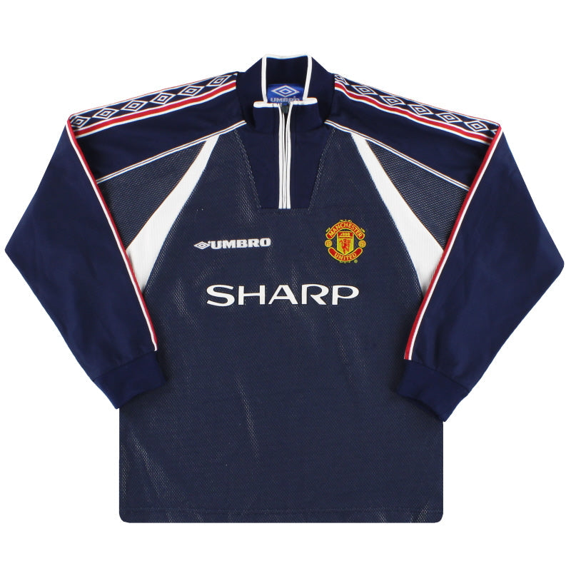 1998-99 Manchester United Umbro Goalkeeper Shirt Y