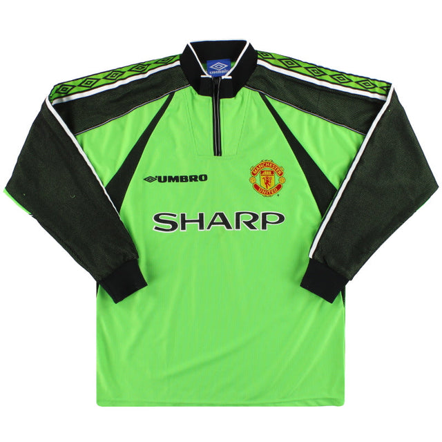 1998-99 Manchester United Umbro Goalkeeper Shirt M