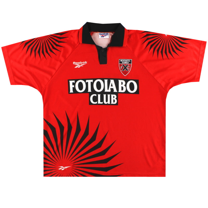 1998-99 Neuchatel Xamax Reebok Home Shirt XL