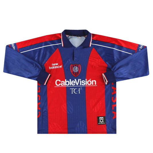 1998-99 San Lorenzo New Balance Home Shirt L/S