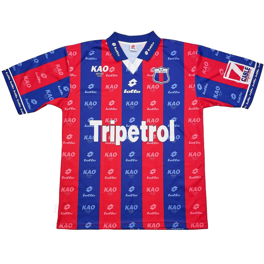 1998 Deportivo Quito Home Shirt (XL) Lotto
