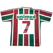 1998/00 Fluminense #7 Home Shirt (S) Adidas