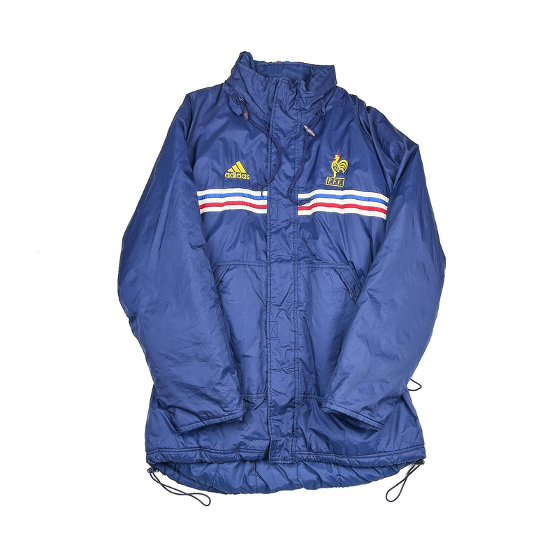 1998/00 France Bench Coat (L) Adidas