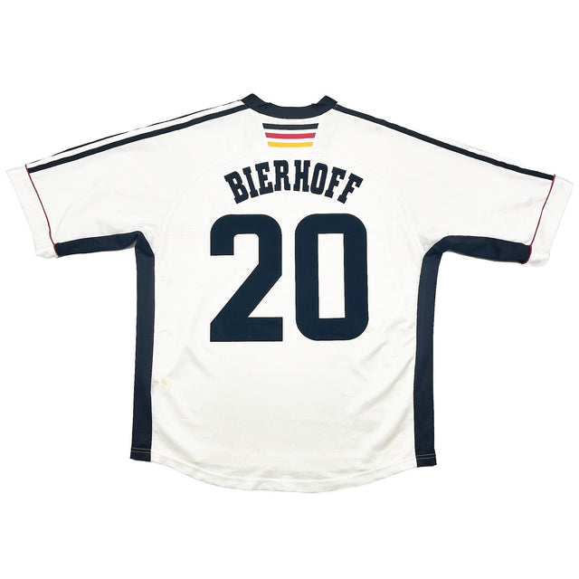 1998/00 Germany Bierhoff #20 Home Shirt (L) Adidas