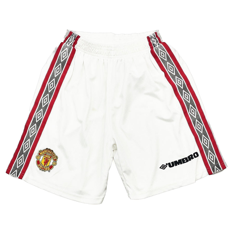 1998/00 Manchester United Home Shorts (S) Umbro
