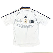 1998/00 Real Madrid 'Champions Of Europe' Home Shirt (L) Adidas