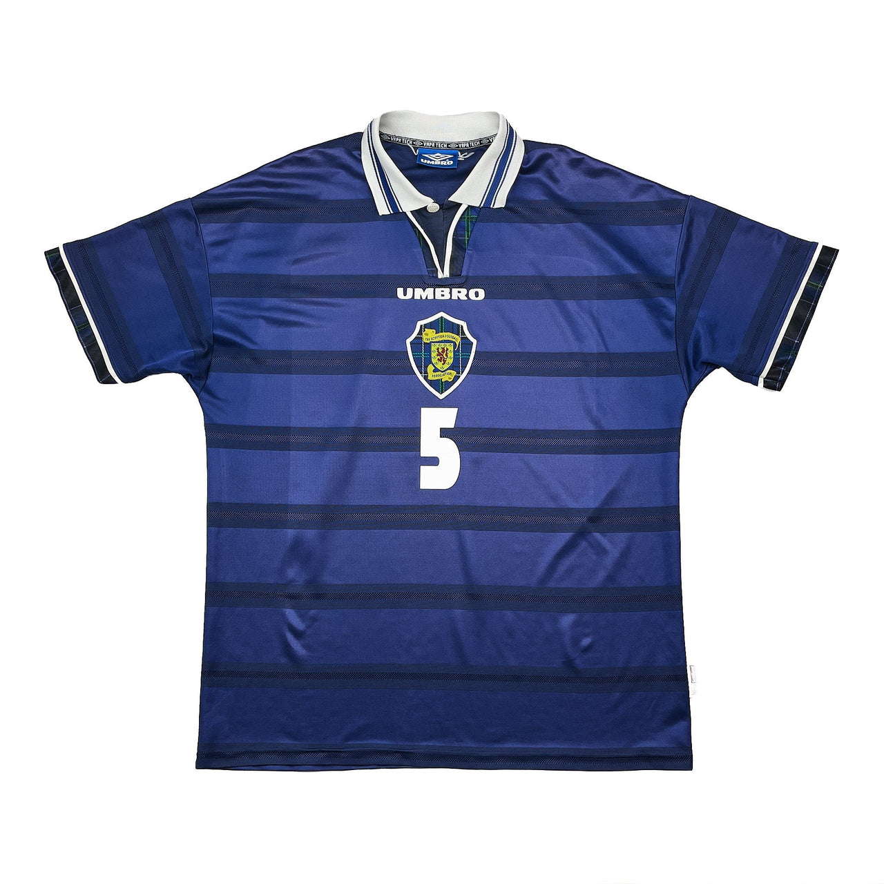 1998/00 Scotland Hendry #5 Home Shirt (XL) Umbro