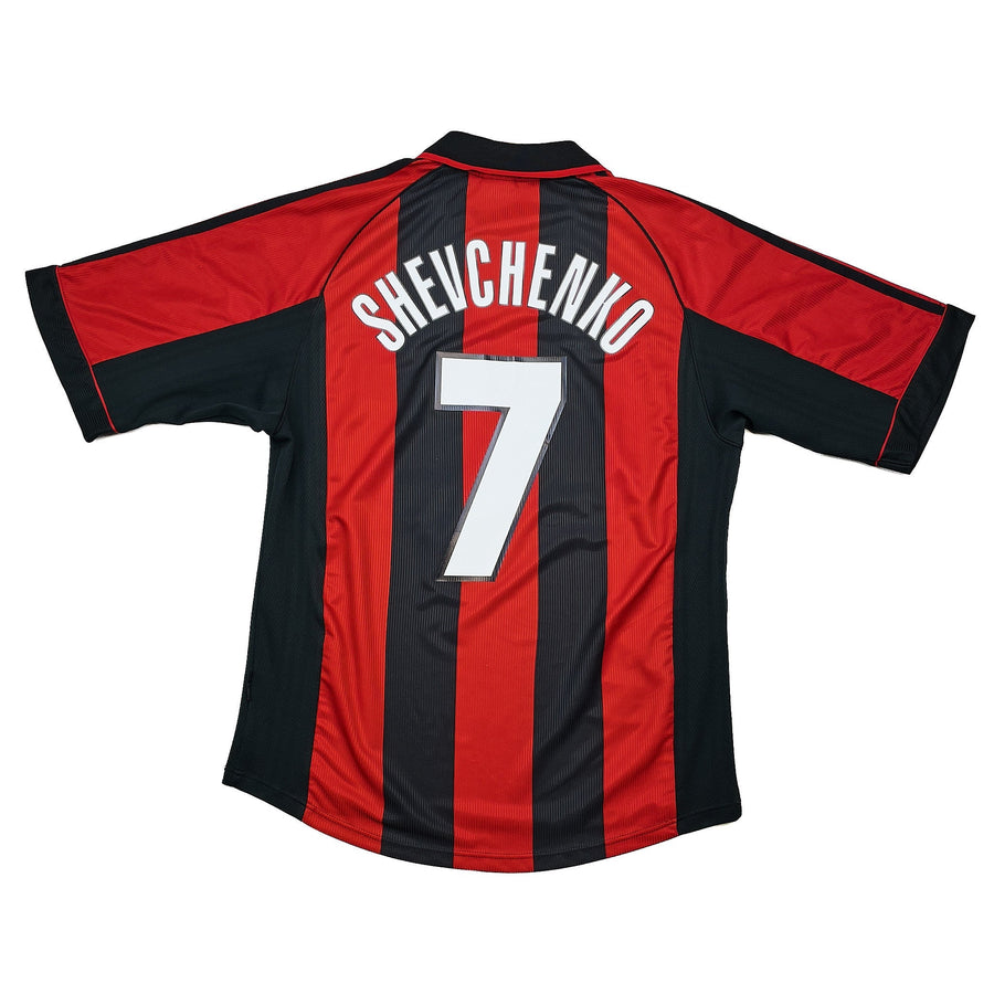 1998/99 AC Milan Shevchenko #7 Home Shirt (M) Adidas