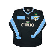 1998/99 Lazio Salas #9 *Match Issue* L/S Away Shirt (XL) Puma