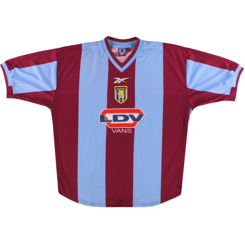 1999-00 Aston Villa Reebok Home Shirt XXL
