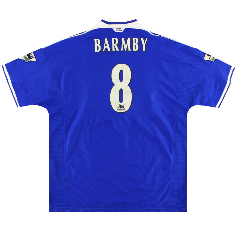1999-00 Everton Umbro Home Shirt Barmby #8 XXL